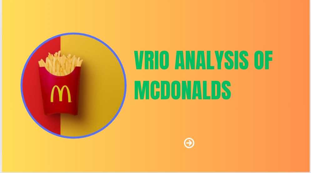 VRIO Analysis of McDonald’s