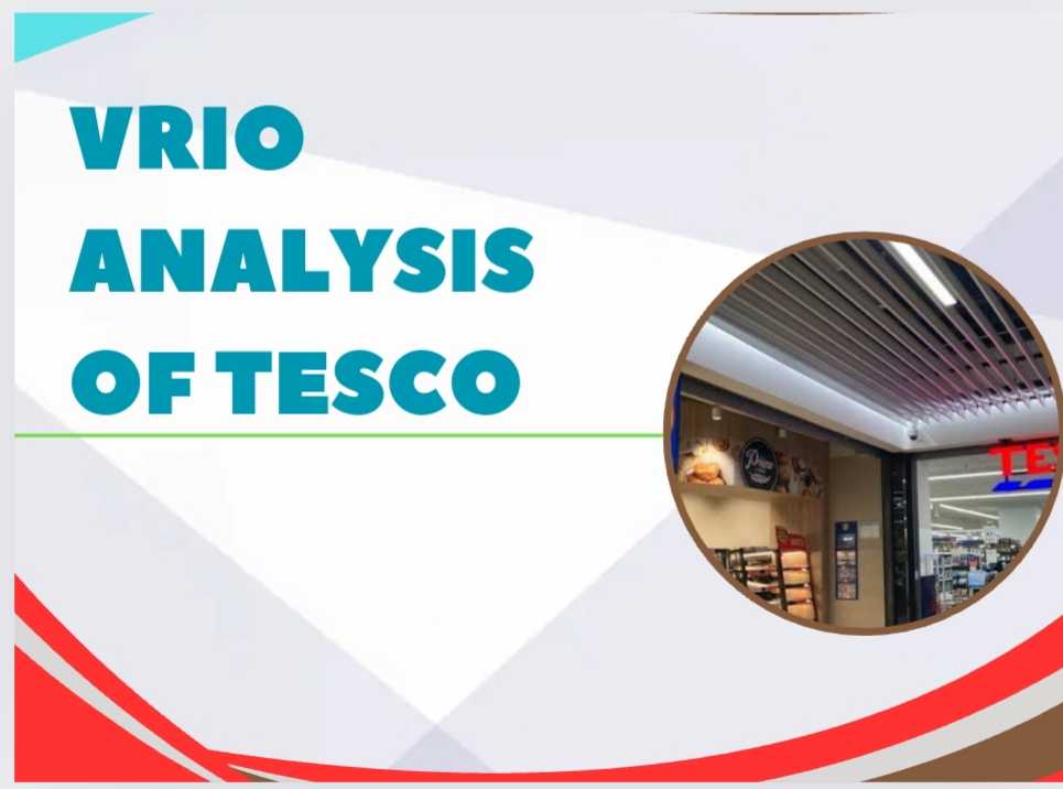 VRIO Analysis of Tesco