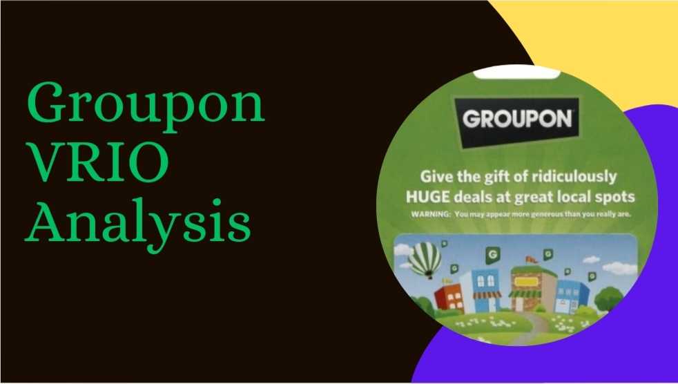 Groupon VRIO Analysis