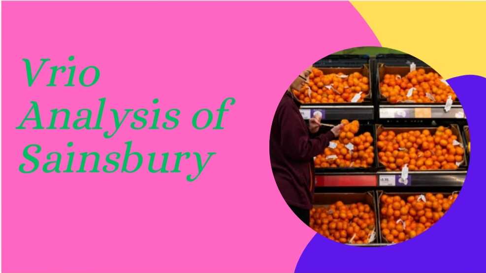 VRIO Analysis of Sainsbury – 2024