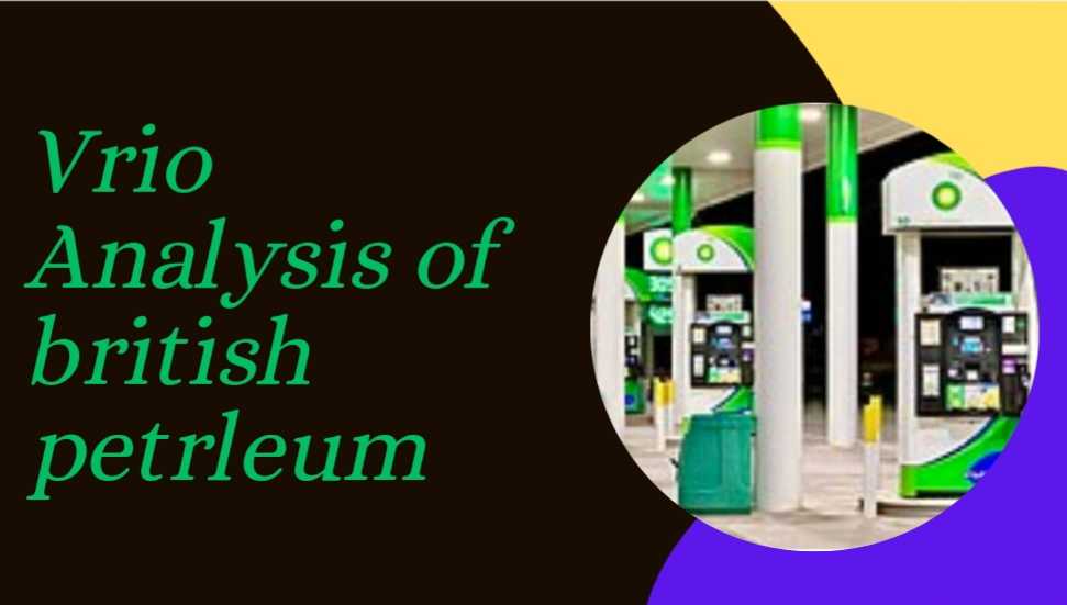 VRIO Analysis of British Petroleum -2024